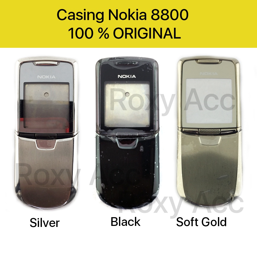 Casing Housing Tulang Nokia 8800 Case dan Tulang ORIGINAL 100 %