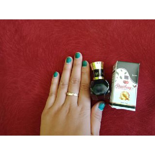 Strawberry nail henna 5ml Mini FREE BUFFER KUKU, hena, KUTEK HENNA