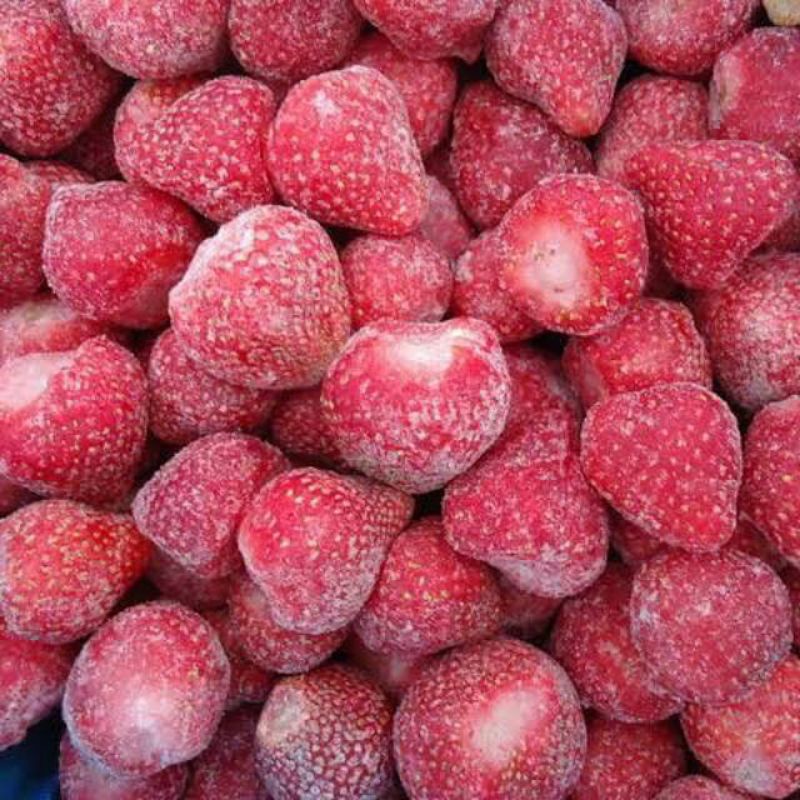 Buah Strawberry Frozen Premium Grade A 1kg