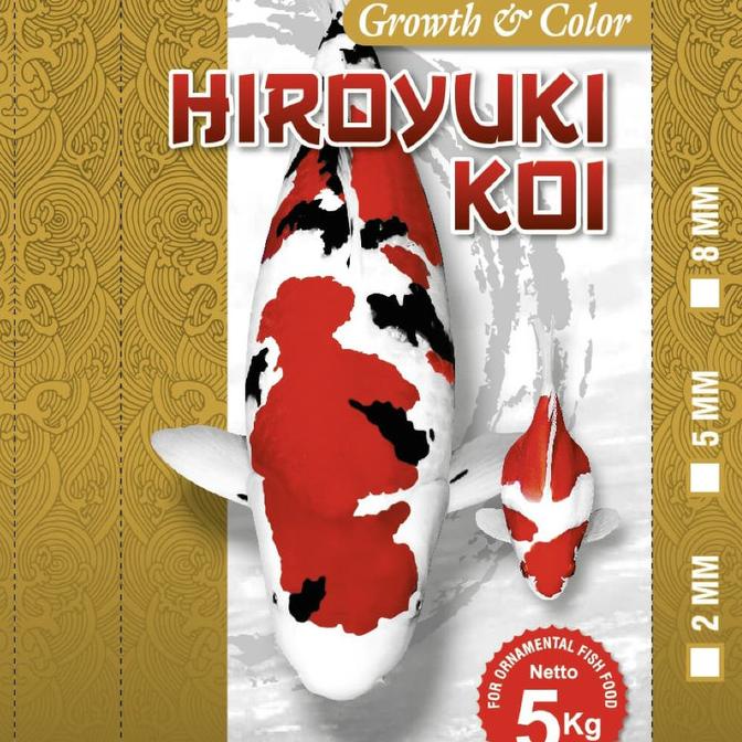 Pakan Ikan Koi Premium Hiroyuki 5 kg