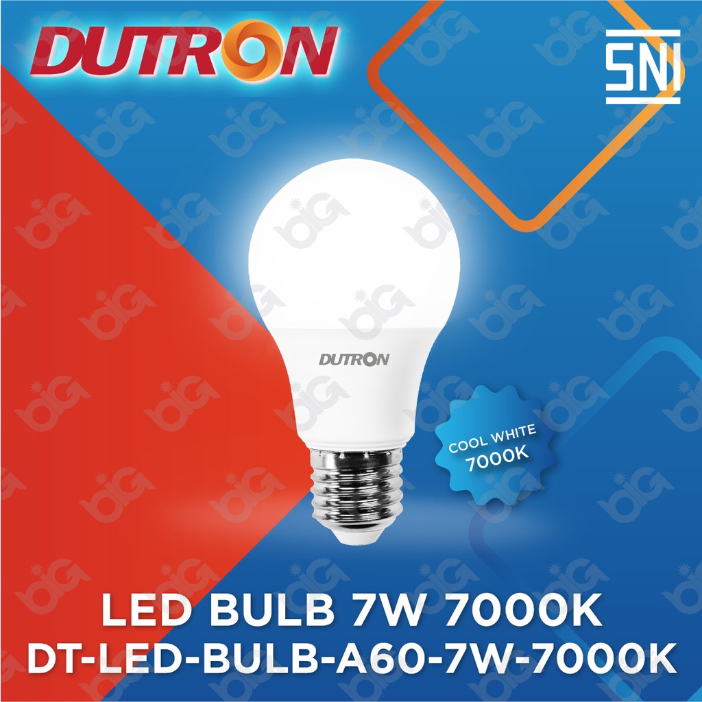 lampu LED DUTRON 7W 7000K