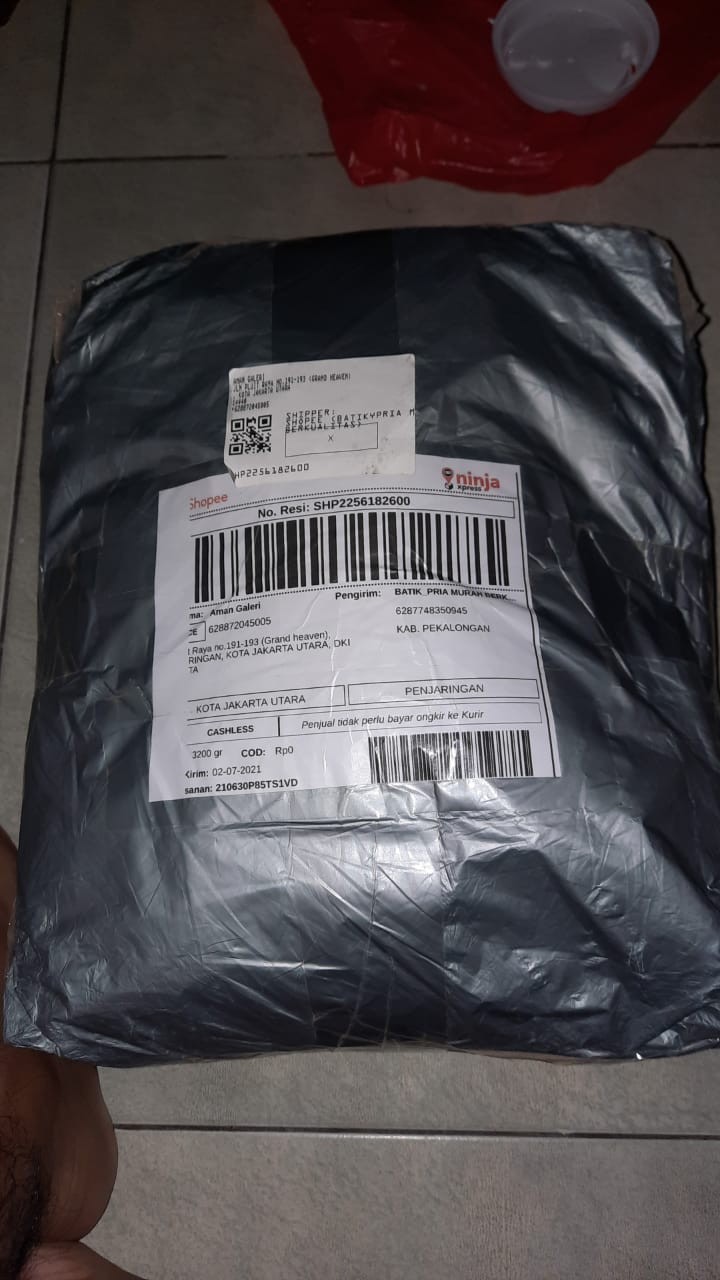 Bswart Batik Hrb026 Kenongo Hem Pendek Padi Pekalongan M L Xl Batik Pria Murah Modern Grosir