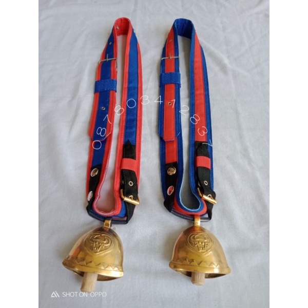 KALUNG SAPI LEMBU DAN KERBAU + LONCENG SIZE S. M. L. XL.