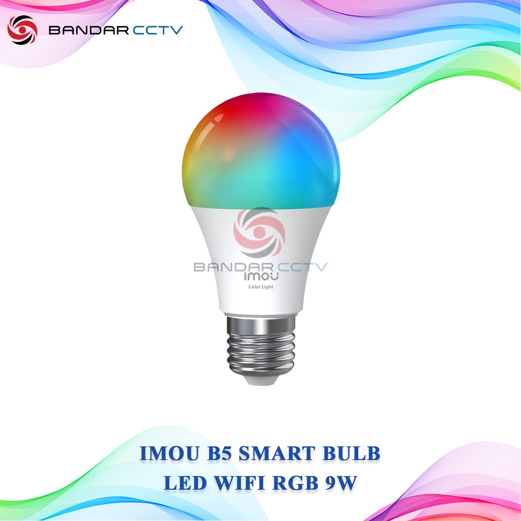 Imou B5 Smart Bulb CL1B 5 E27 Smart Light Wifi Wireles 9W Lampu Bohlam