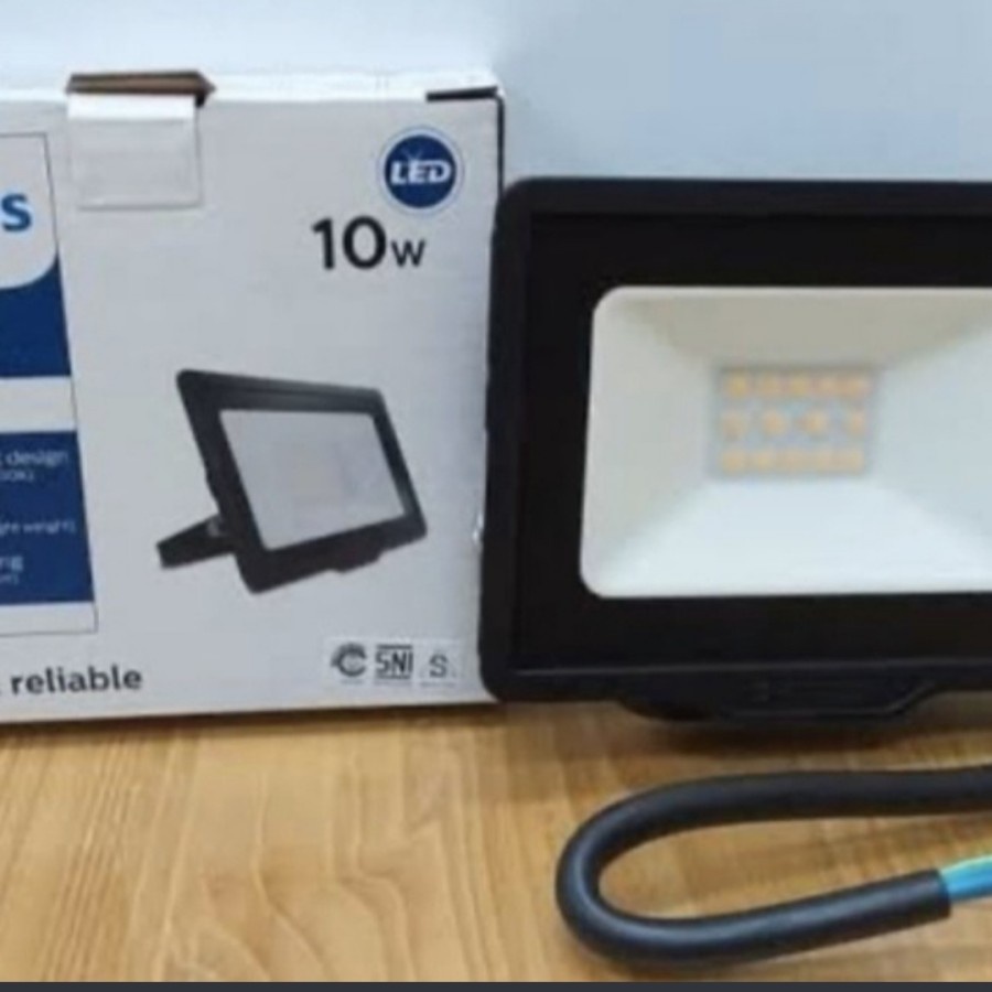 lampu led sorot 10 watt bvp131 3000k warna kuning