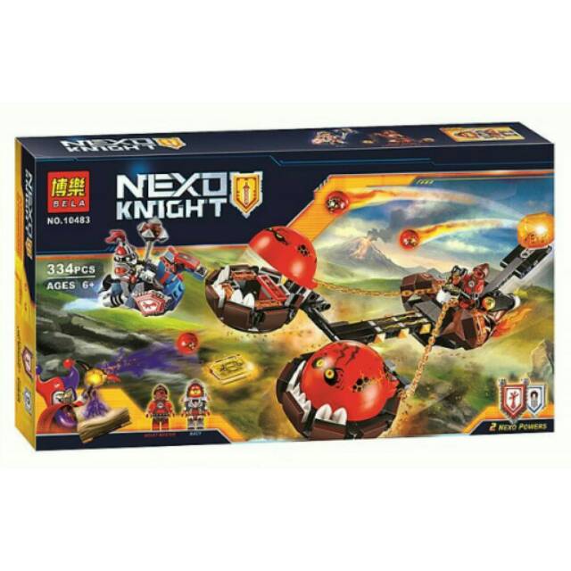 LEGO BELA 10483 NEXO KNIGHTS BEAST MASTER'S CHAOS CHARIOT