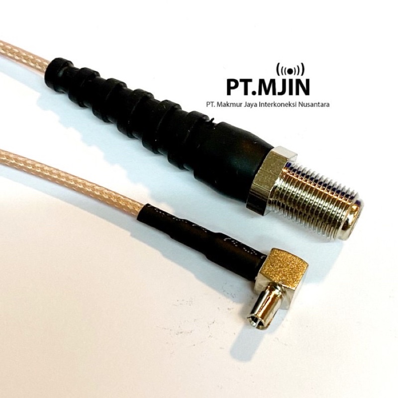 Kabel Pigtail Rg316 F female ke TS9  Panjang 20Cm