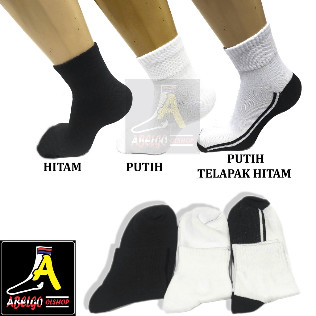 kaos kaki sport pendek/kaos kaki kerja/kaos kaki sekolah