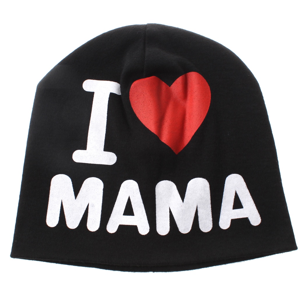 NEW Topi kupluk bayi dan anak i love papa mama