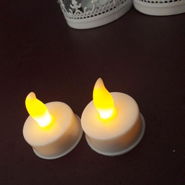 Lilin Elektrik / Led Candle / Electric Candle (tinggi 4 Cm) / Dekorasi Rumah Party Shabby