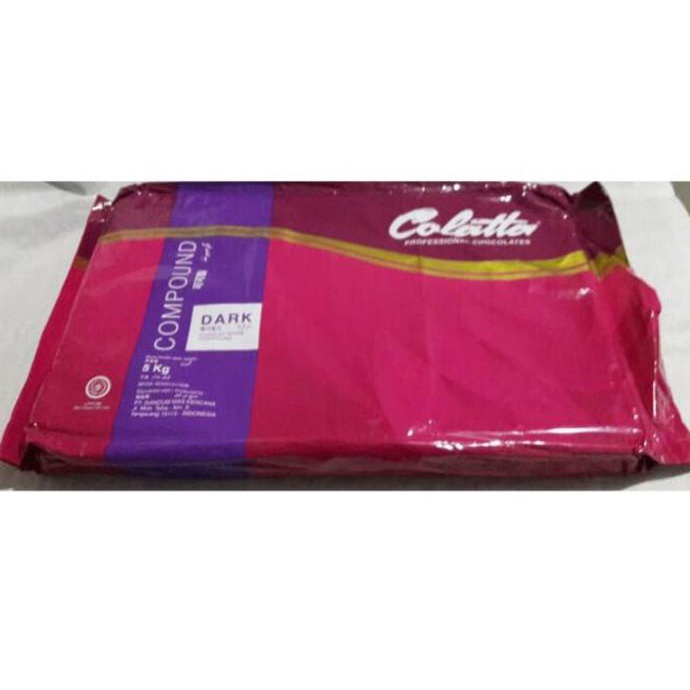 

Coklat collata dark compound 500gr repack PROMO SPECIAL Kode 372