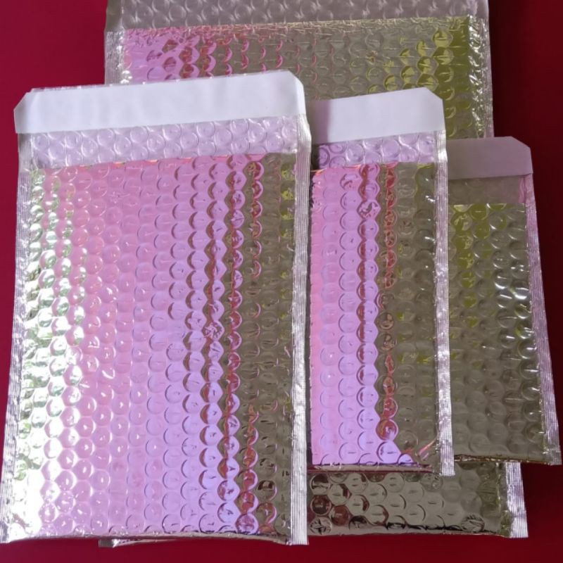 AMPLOP BUBBLE WRAP 10×12 LAPISAN ALUMUNIM FOIL MURNI TAHAN AIR TIDAK MUDAH SOBEK