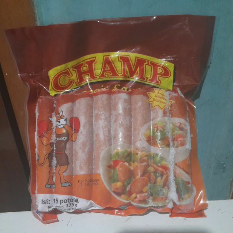 

sosis sapi champ 375 gr