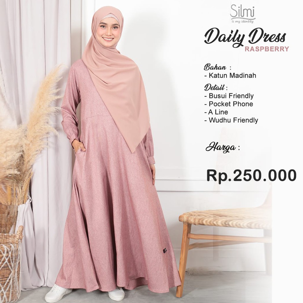 Dress Dayli Branded Original Katun Madinah