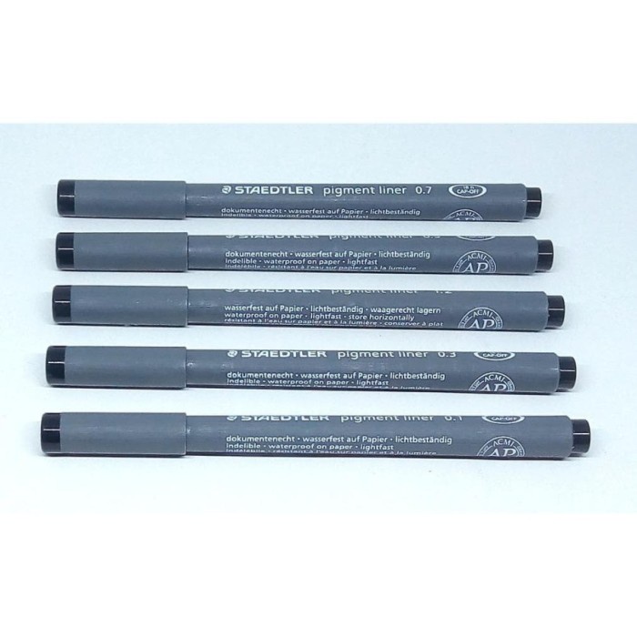 

Staedtler Pigment Liner - Set Pulpen Hitam