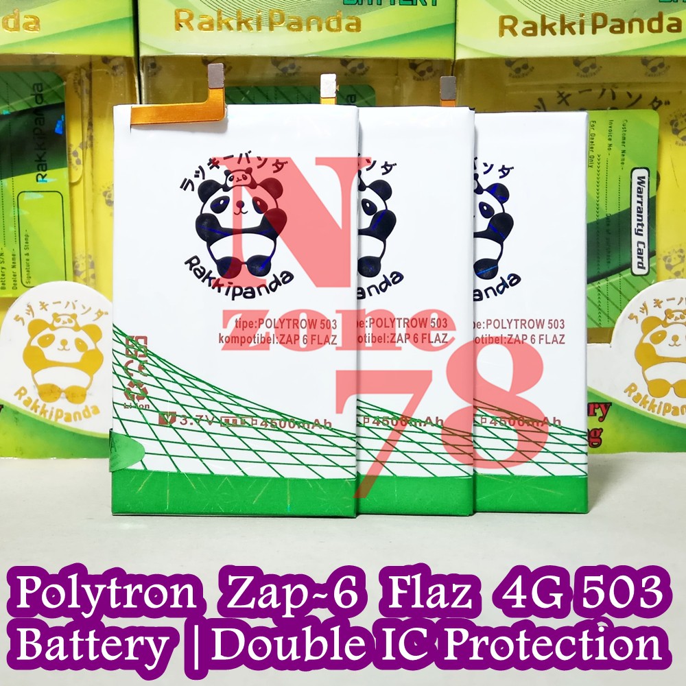 Baterai Polytron Zap 6 Flaz 4G 503 4G503 PL-8AN5 Double IC Protection