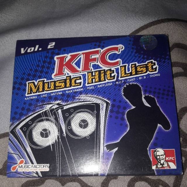 Cd KFC Music Hit List Vol 2