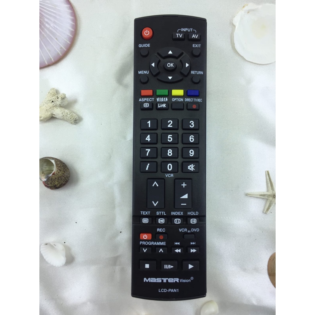 Remot / Remote TV PANASONIK MULTI LCD LED PNS17 tanpa setting