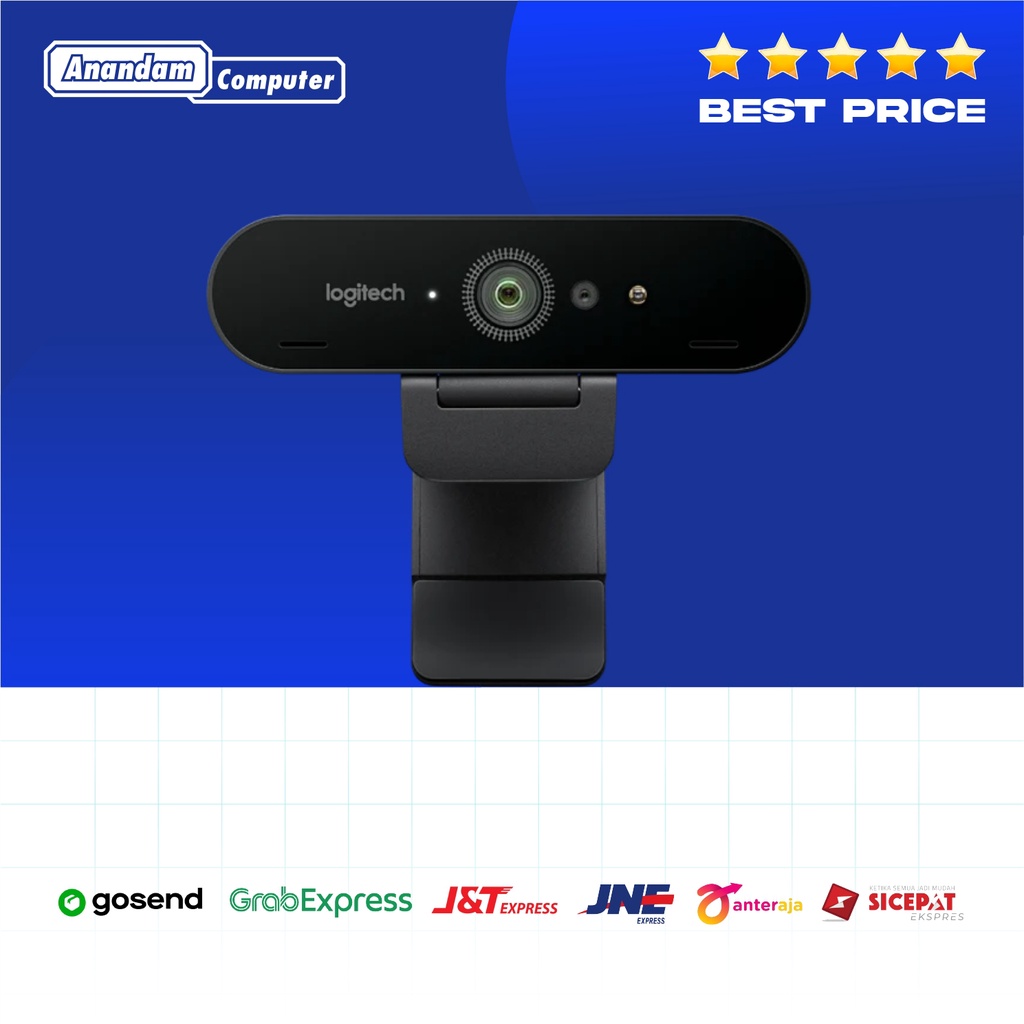 Logitech Brio Webcam 4K Ultra HD Full HD Video