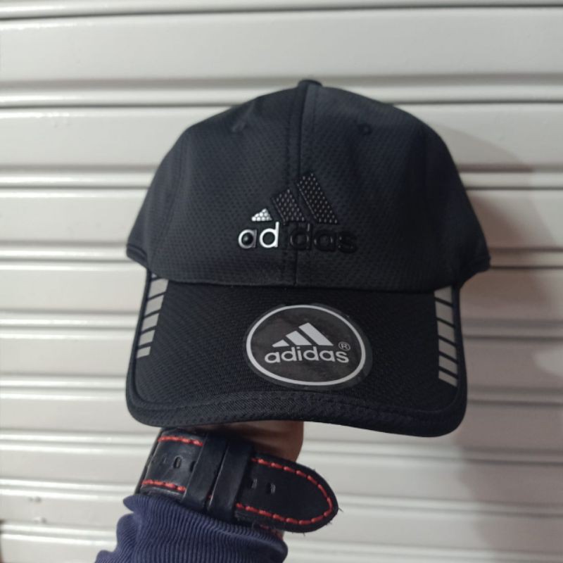 Topi Sepeda Adidas Black Premium Quality