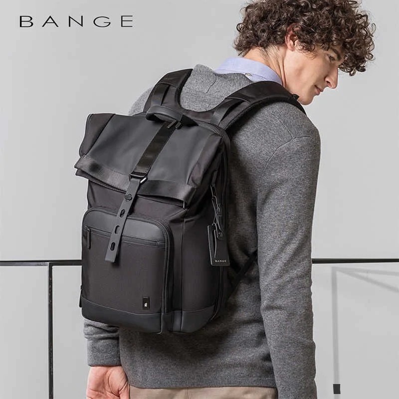 BGG66 Tas Bange Pria Ransel Laptop 15.6&quot; Inch Foldable Travel Scalable