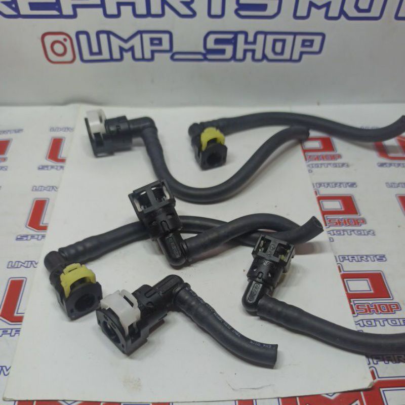 NEPEL COPLER KEPALA SELANG BENSIN INJEKSI 6MM 8MM NEPEL CONNECTOR KONEKTOR KANCINGAN SELANG INJEKSI 8 MM