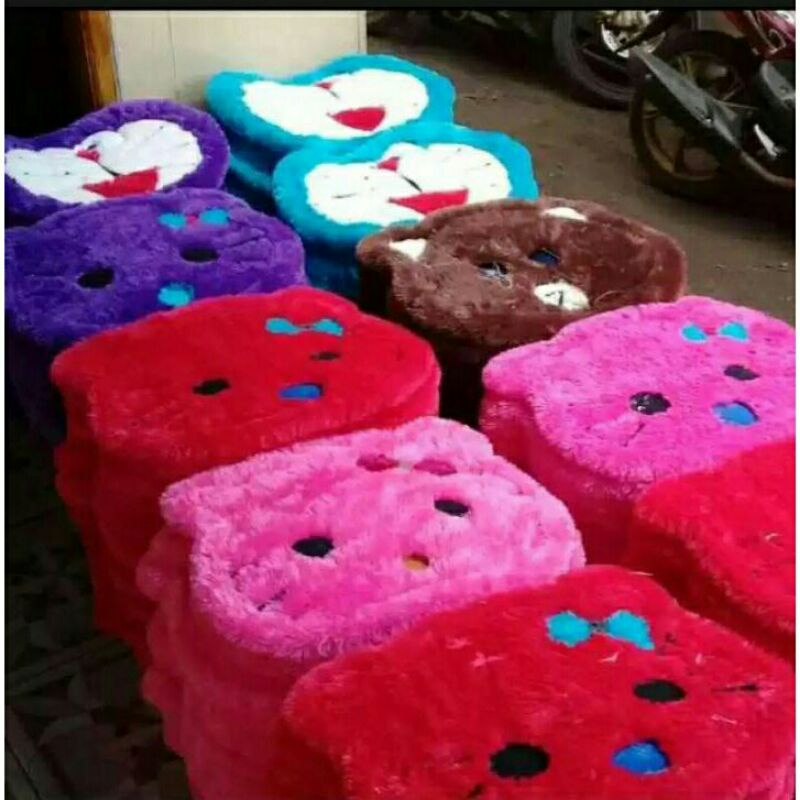 KESET KARAKTER BULU RASFUR / KESET KAKI / KESET BULU KARAKTER