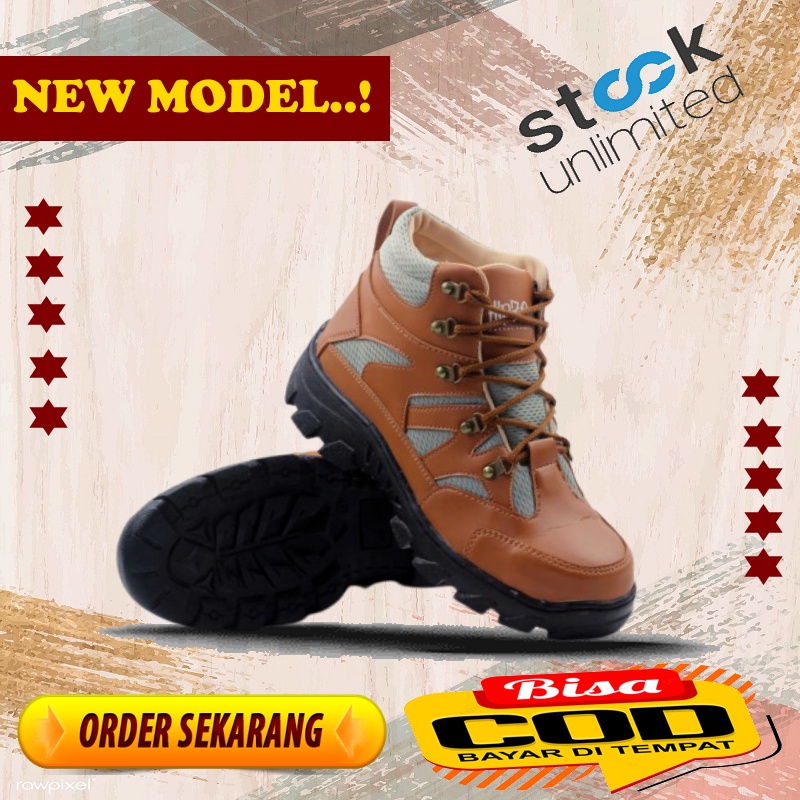 sepatu trekking snta Mokzhaware Gunung Waterproof Air Protec Protector Original Outdoor Pria Hiking