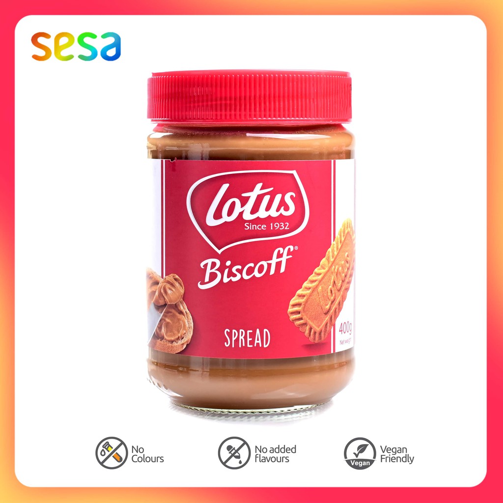 

Lotus Biscoff Smooth Spread 400 G (Selai Karamel)