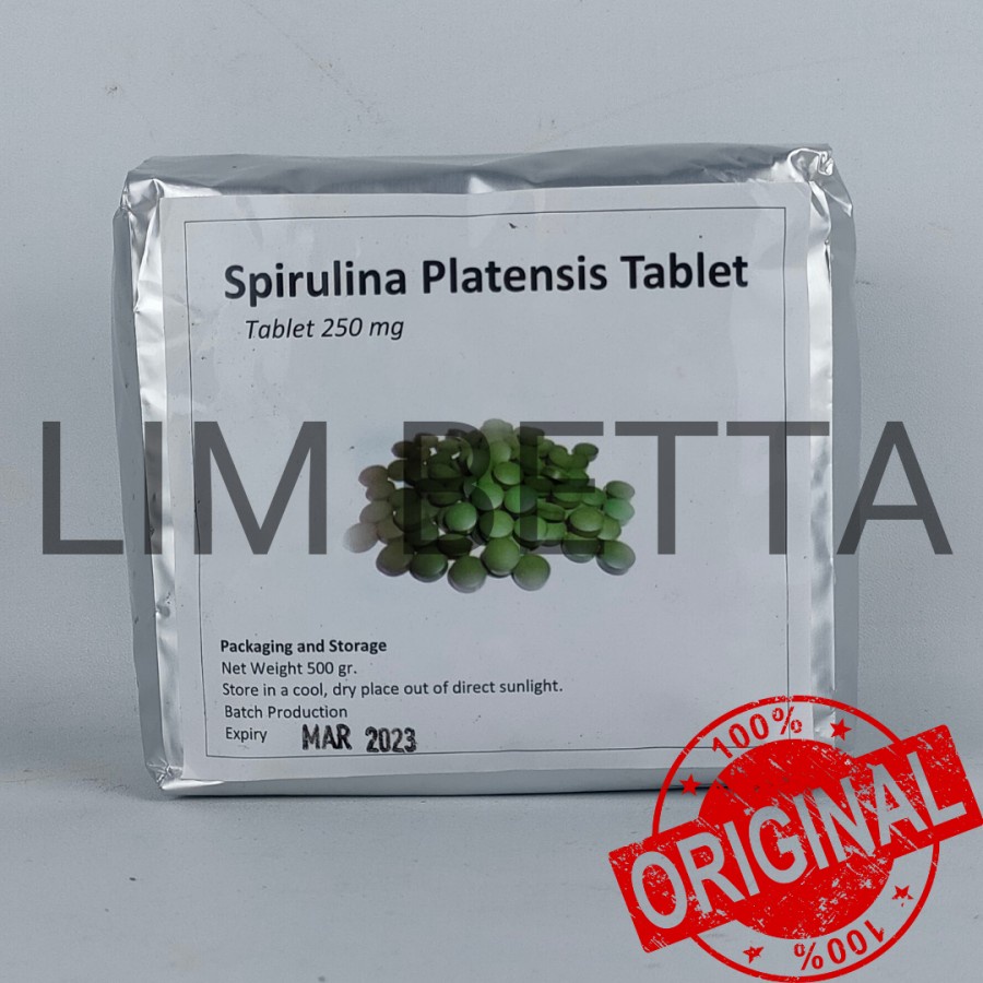 Spirulina Tablet 500gr / Spirulina Platensis Tablet