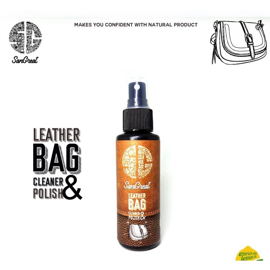 Pembersih Tas kulit, Leather bag cleaner and polish, leather polish , leather bag conditioner leather bag care, pembersih tas kulit asli 100ml