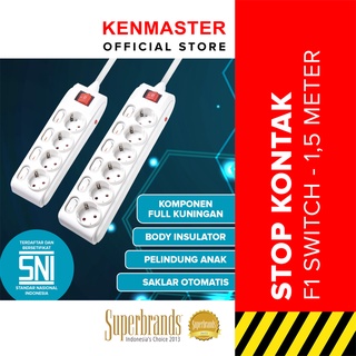 Kenmaster Stop Kontak F1 Switch