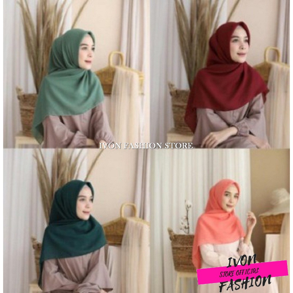 Bella Square New “warna part 2&quot; || hijab segiempat