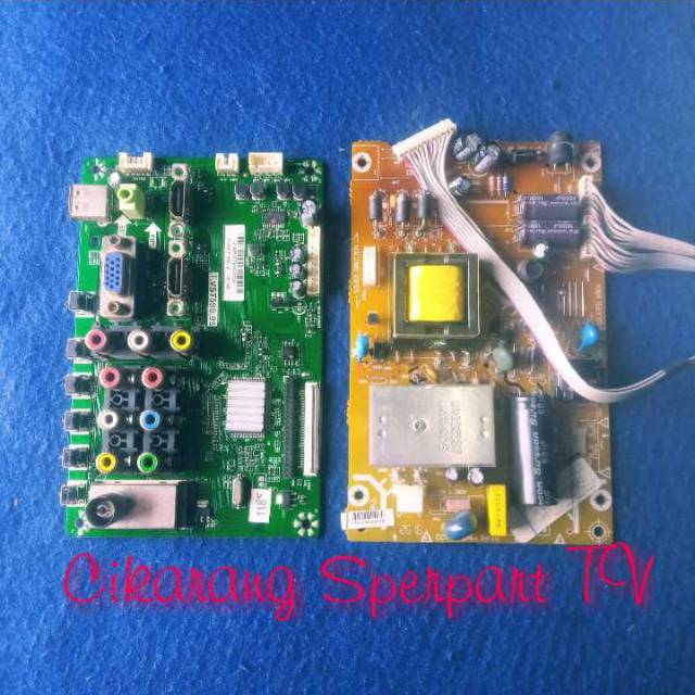 MB Dan PSU TV Polytron PLD 22D900 Full HD (FHD)