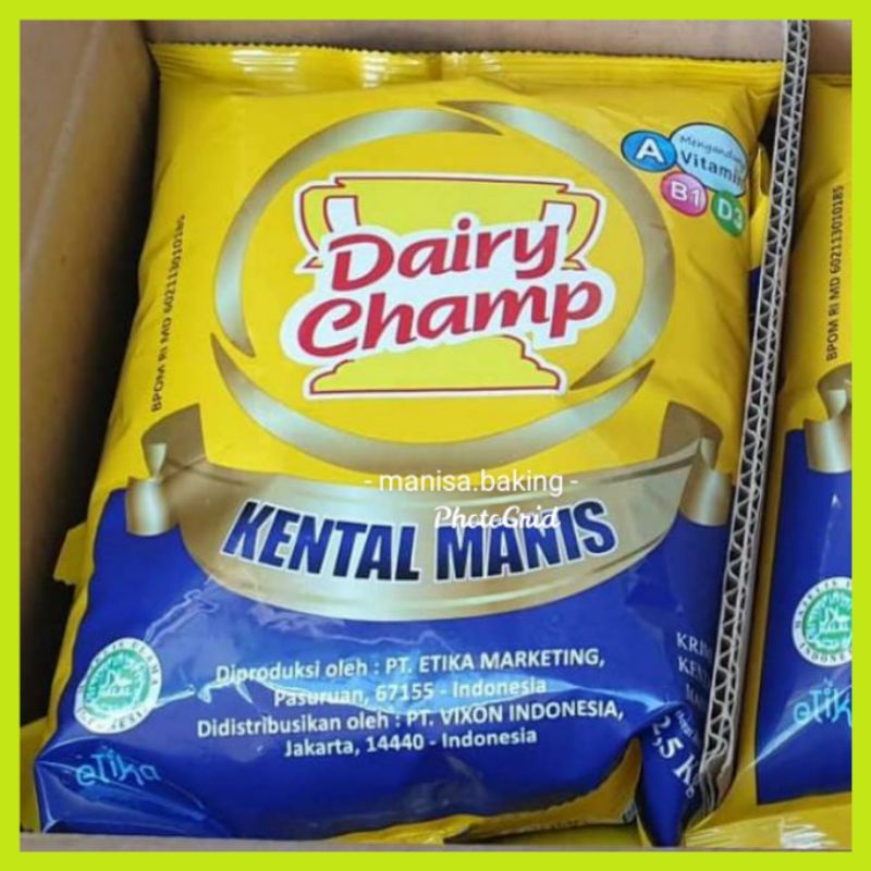 

DAIRY CHAMP 2.5 KG SUSU KENTAL MANIS SKM
