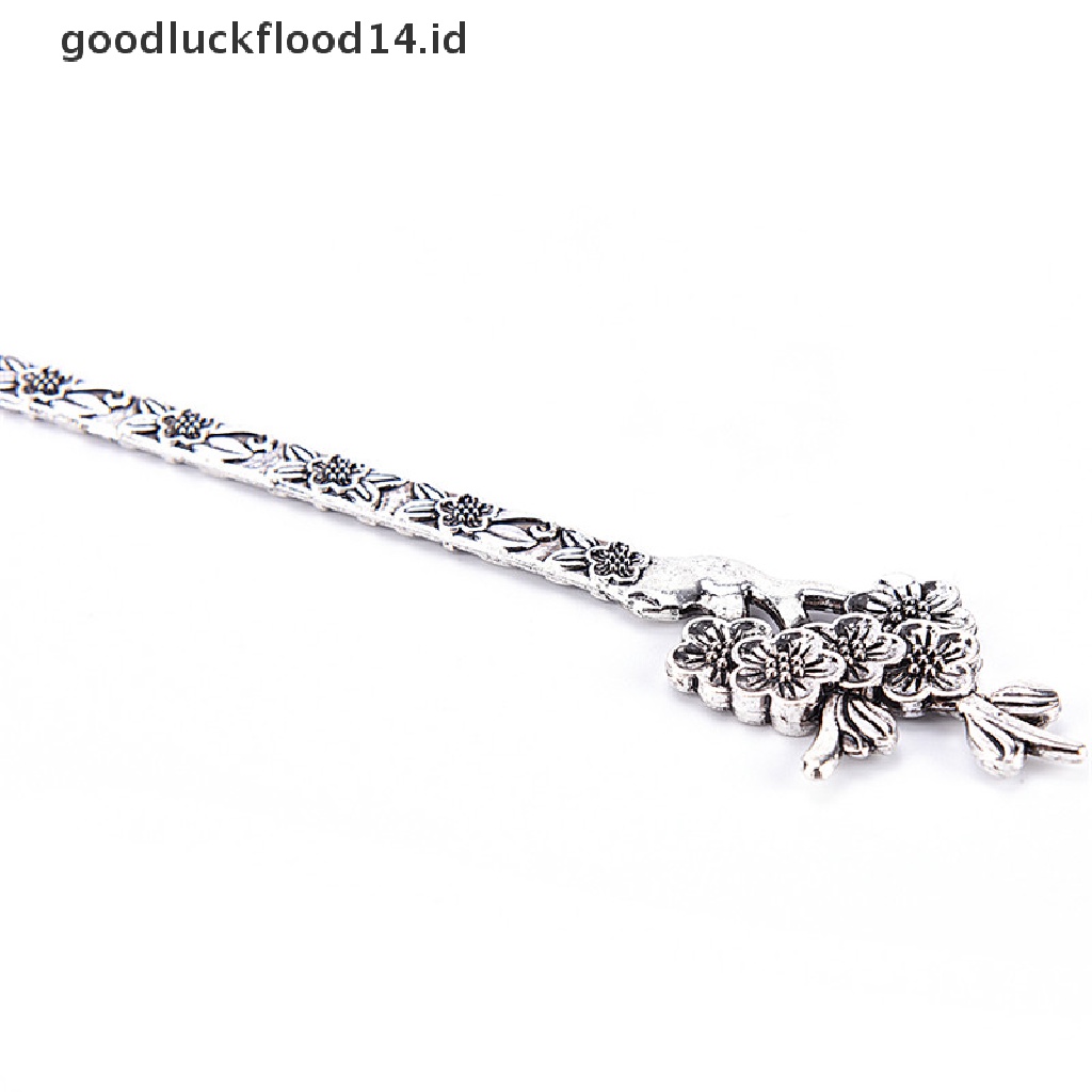 [OOID] Hair Sticks Pins Silver Alloy Geometric Headbands Lady Hair Clip Accessories New ID