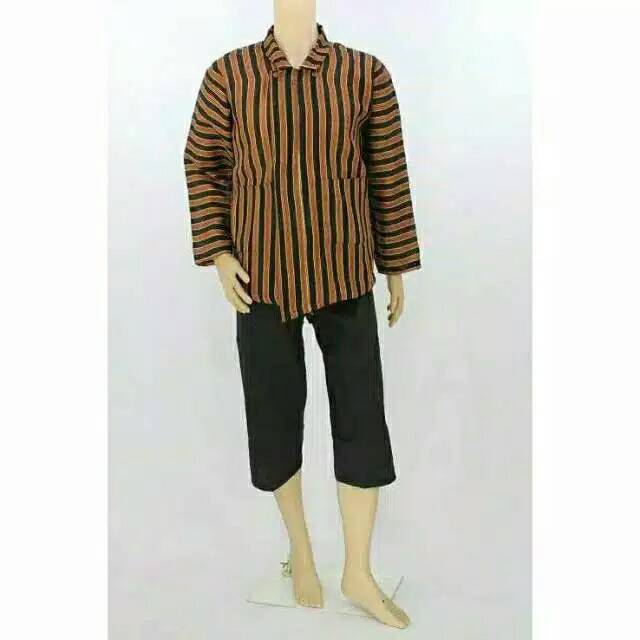 Setelan baju surjan pria Set baju adat jawa Set surjan Setelan baju surjan pria Set baju adat jawa Set surjan