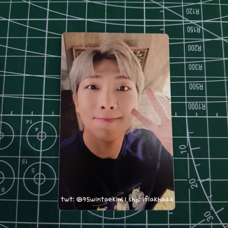 BTS ALBUM BE ESSENTIAL LUCKYDRAW M2U photocard pc namjoon rm ld m2u