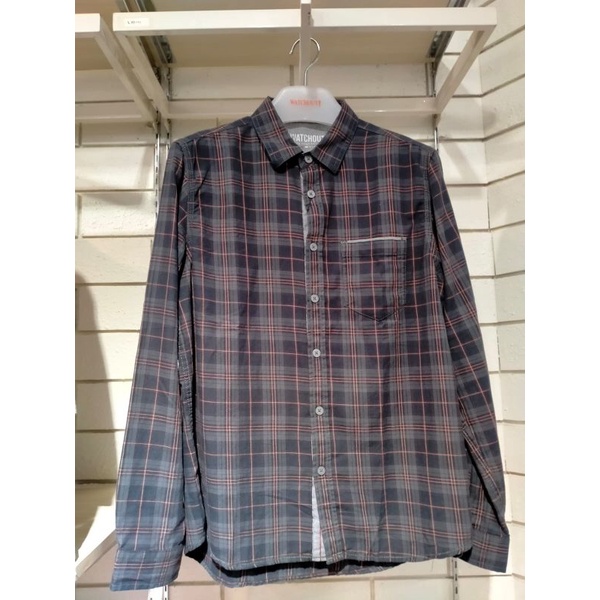 Kemeja Pria Flanel/ kemeja Pria Flanel Lengan panjang/ Kemeja original Watchout