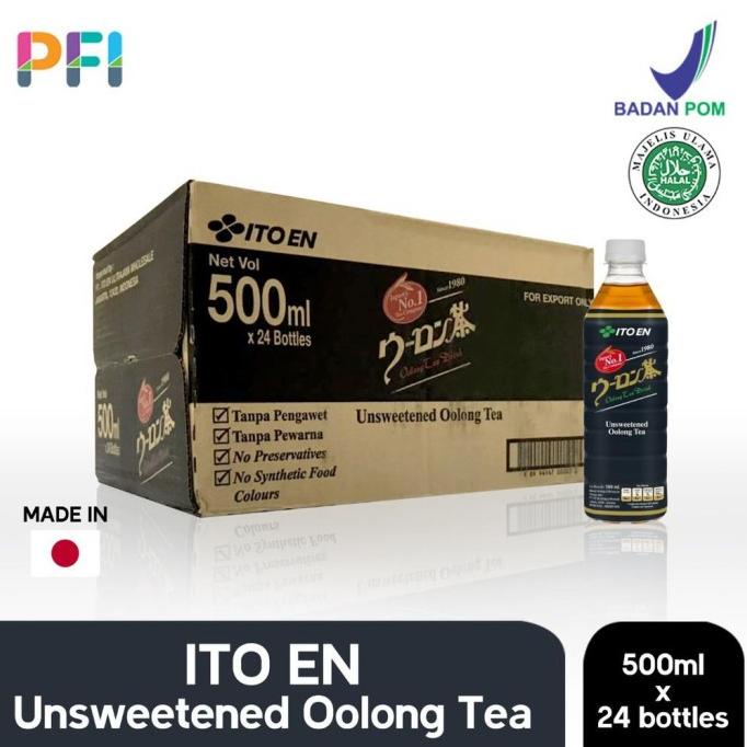

(BISA COD) ITO EN OOLONG TEA 500ML / DUS EKSLUSIF Kode 800