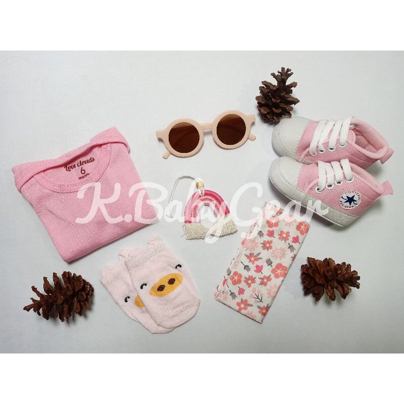 (PINK PAKET PREMIUM) Hampers Bayi | Kado Lahiran | Kado Bayi | Perlengkapan Bayi | Perlengkapan Bayi Baru Lahir | Peralatan Bayi | Baby Gift Set | Kado Bayi Perempuan | Kado Bayi Laki laki by K.BabyGear-1
