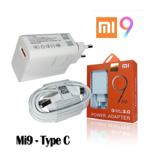 TC XIAOMI MI-9 TYPE C CHARGER / CHARGER XIAOMI9 TC MI 9 ORIGINAL FAST MICRO TYPE C