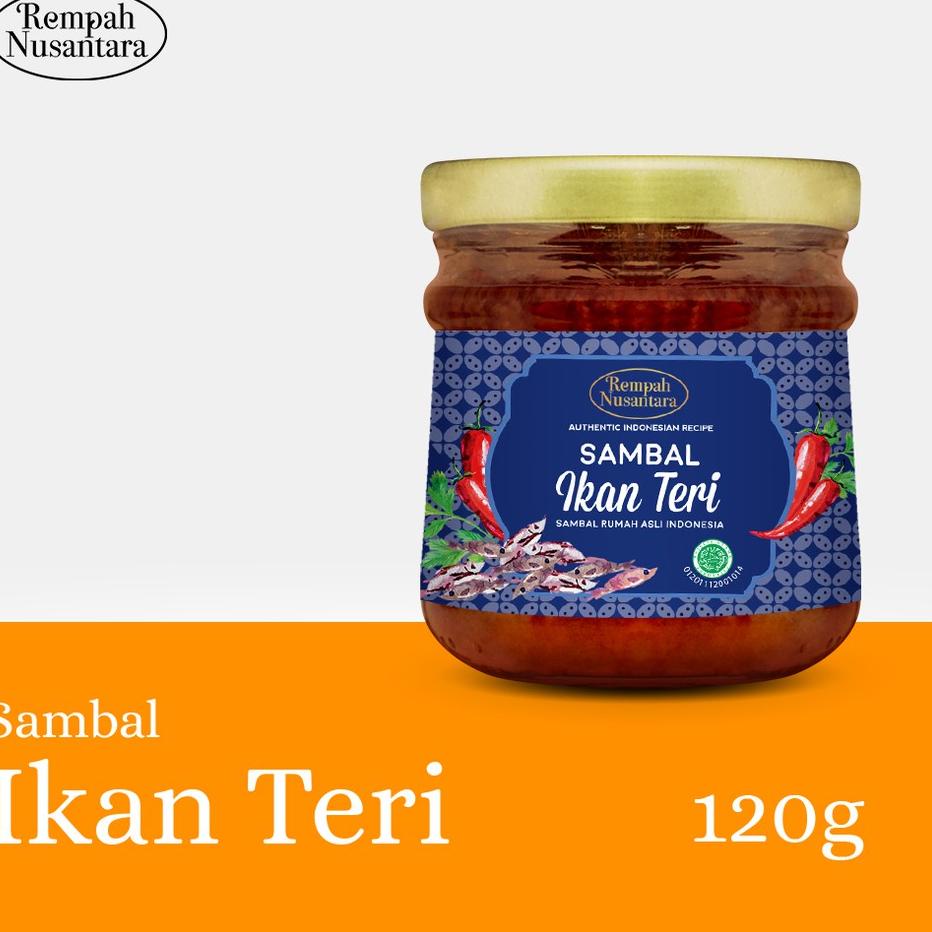 

Seriboe Rempah Nusantara Sambal Teri Rempah Nusantara 120 Gram 시