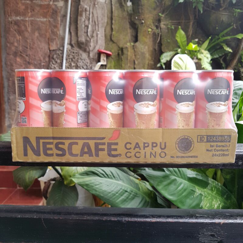 

Nescafe Cappucino Kaleng isi 24 x 220 ml