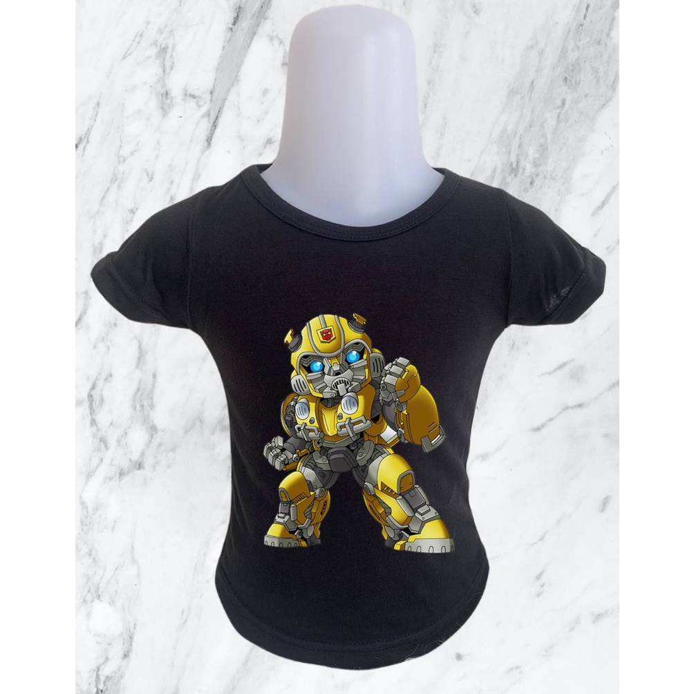 BAYAR DITEMPAT / BISA COD - GO KIDS - Baju Anak Laki Laki Bumble bee / Baju Distro Anak bumblebee