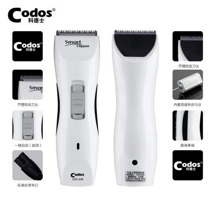 Alat Cukur Rambut Original Codos Hair Clipper Shaver Electric CHC 536