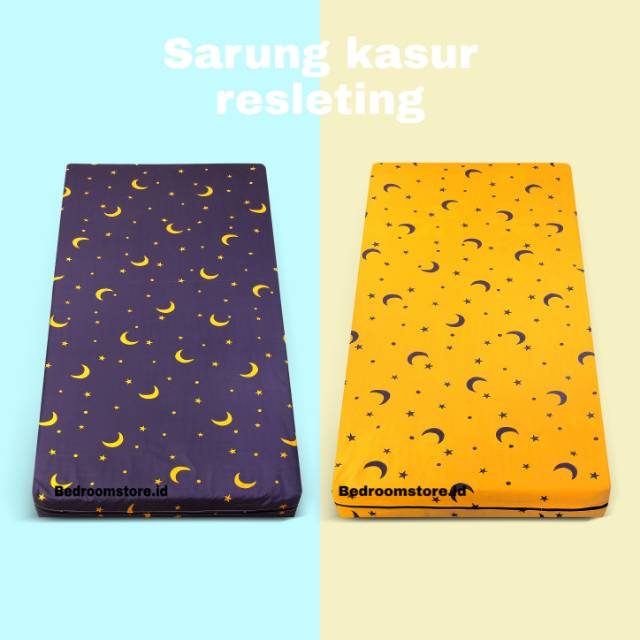 Sarung kasur Resleting 90x200x15 BEST SELLER