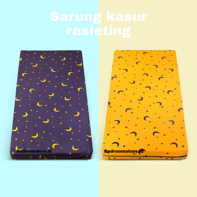 Sarung kasur Resleting 90x200x15 BEST SELLER