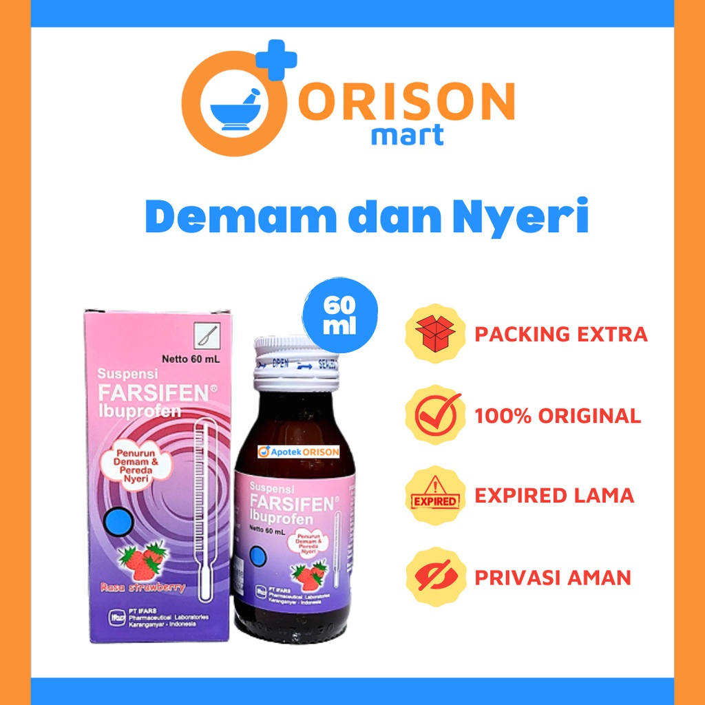 FARSIFEN SIRUP 60ML IBUPROFEN ANAK