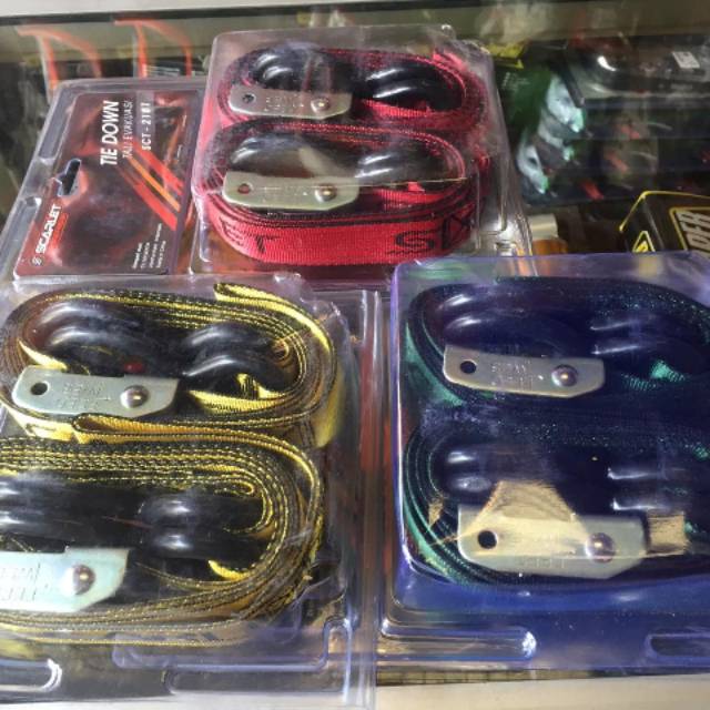 Tali Straper Protaper Tali Webbing Scarlet Tali Evakuasi Trail Tali Strapper Scarlet - KLX CRF